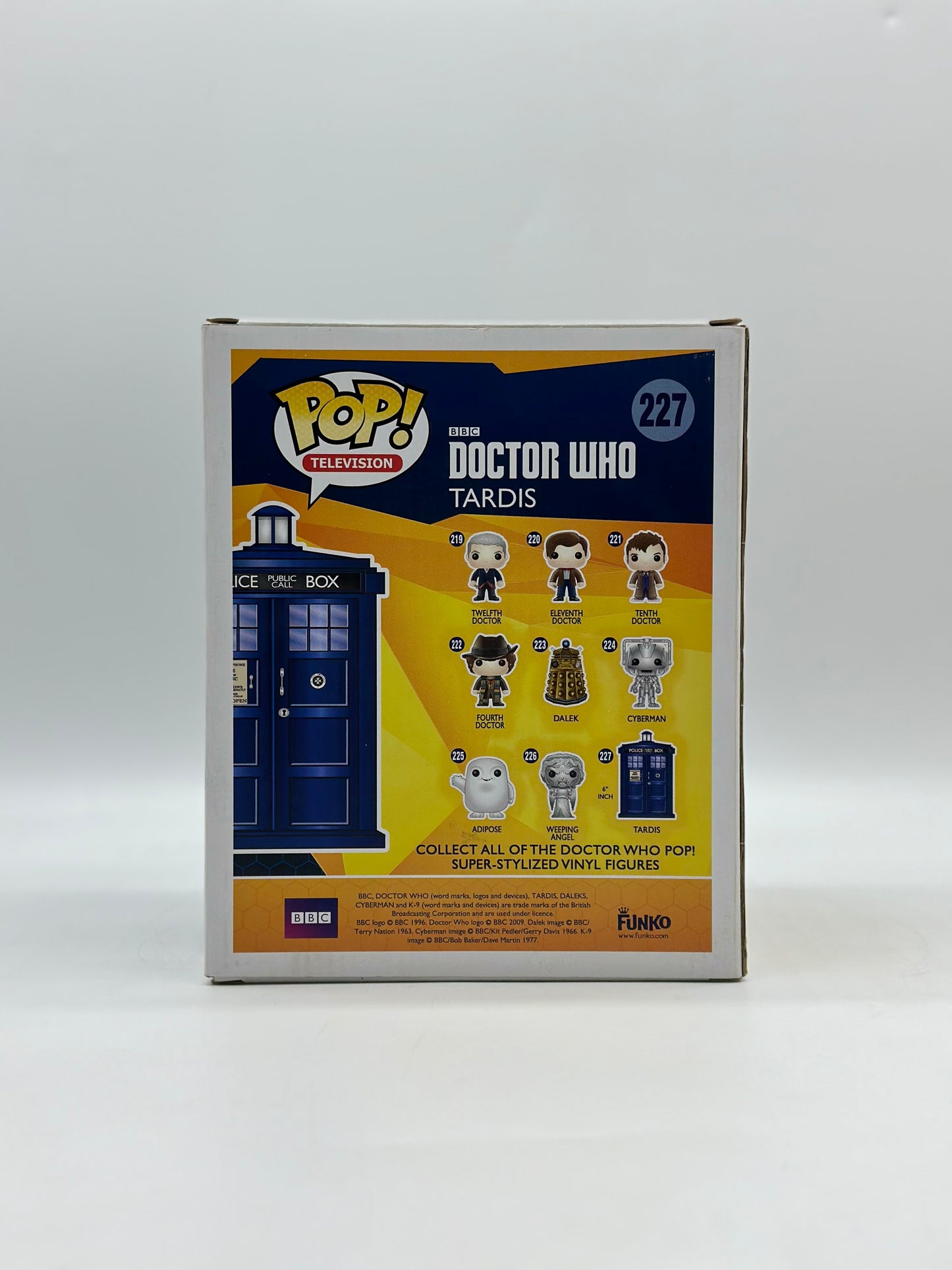 Pop! Television BBC Doctor Who 227 Tardis 8'Inch