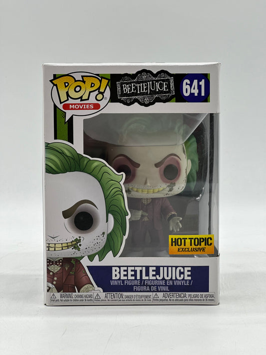 Pop! Movies Beetlejuice 641 Beetlejuice HotTopic Exclusive