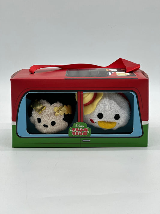 Tsum Tsum Italy Mickey Mouse &amp; Donald Duck Set Plush Mini