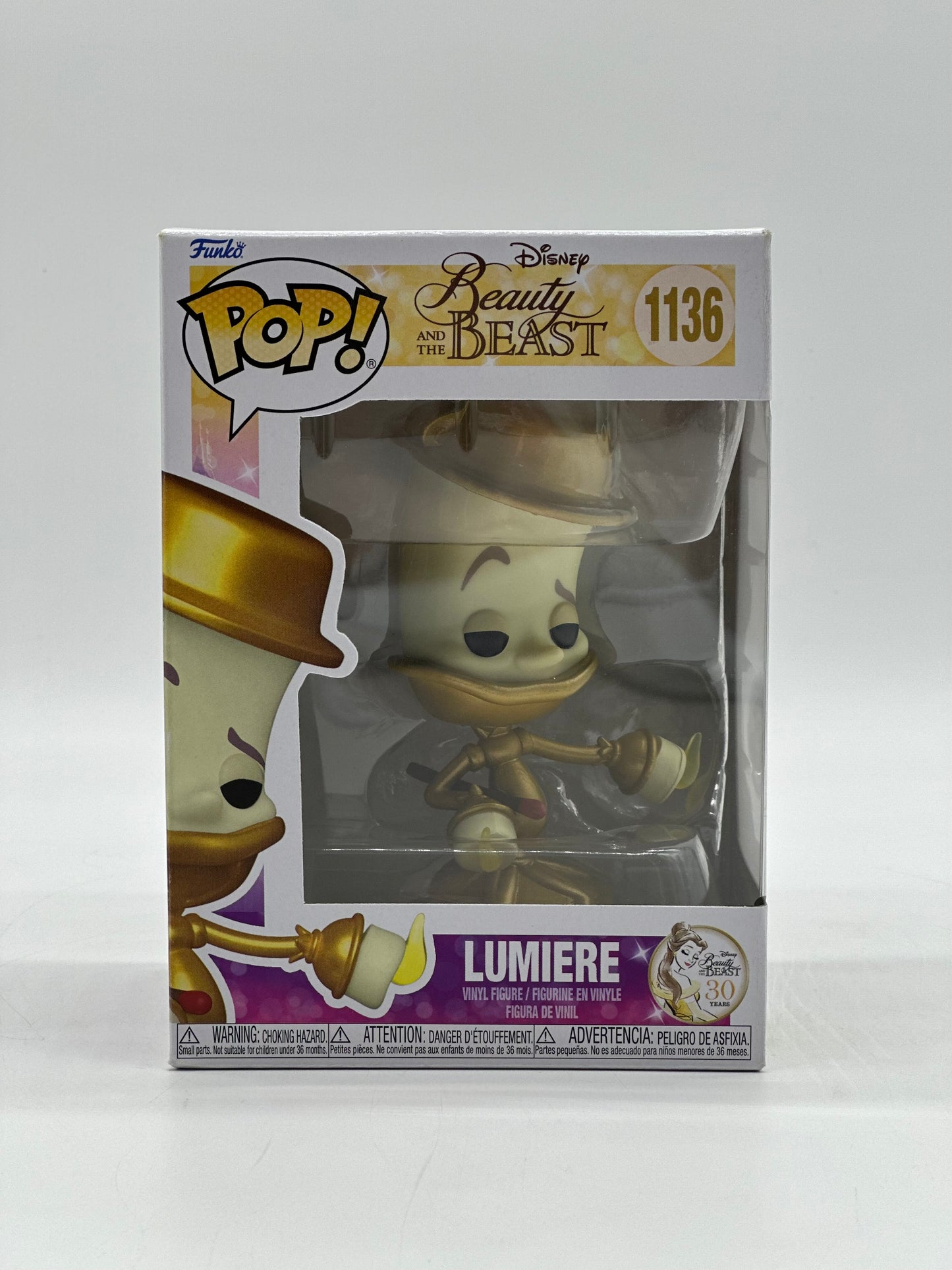 Pop! Disney Beauty And The Beast 1136 Lumiere