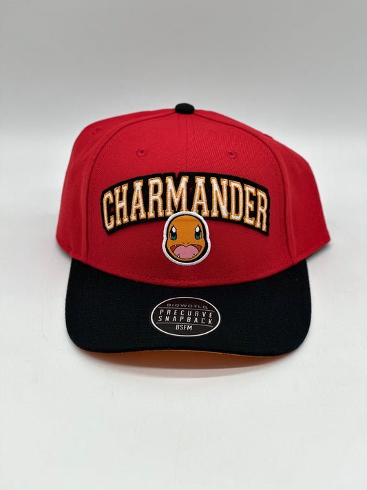 Charmander Precurve Snapbck OSFM Hat