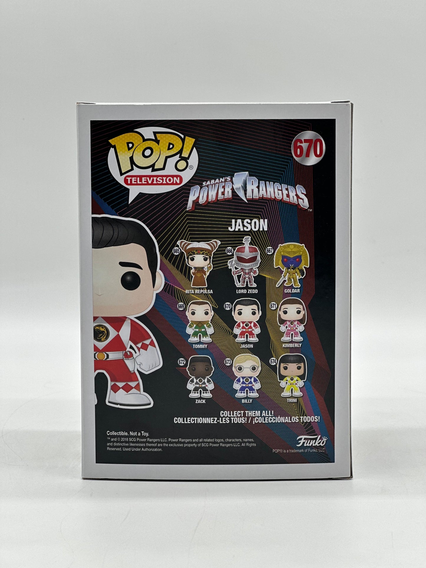 Pop! Television Saban’s Power Rangers 670 Jason