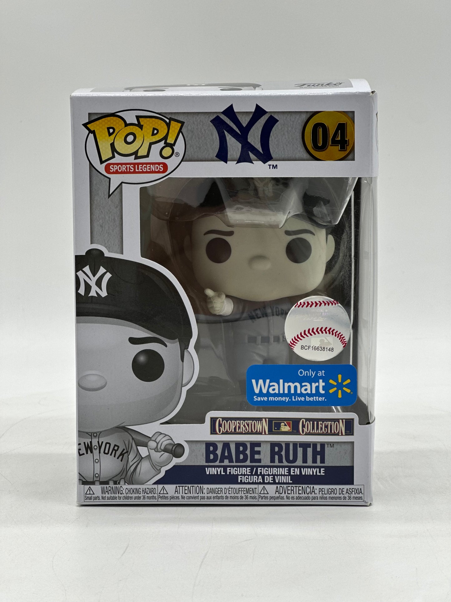 Pop! Sports Legends NY 04 Babe Ruth Only At Walmart