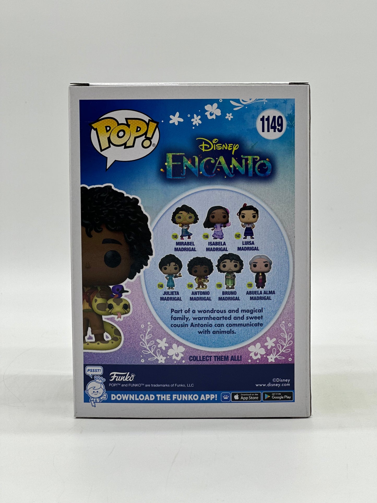 Pop! Disney Encanto 1149 Antonio Madrigal