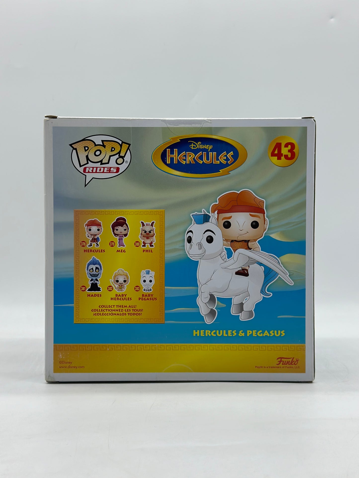 Pop! Rides Disney 43 Hercules & Pegasus 8’Inch