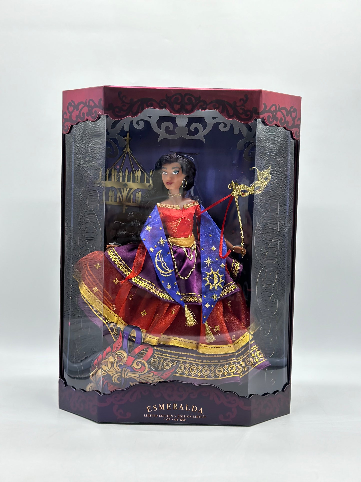 Disney Designer Collection Midnight Masquerade Series Esmeralda Limited Edition Doll