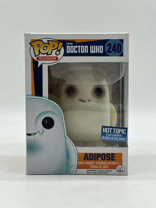 Pop! Television BBC Doctor Who 240 Adipose HotTopic Exclusive Glows In The Dark