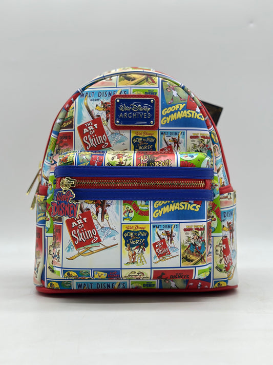 Disney Walt Disney Archives Goofy Posters Backpack