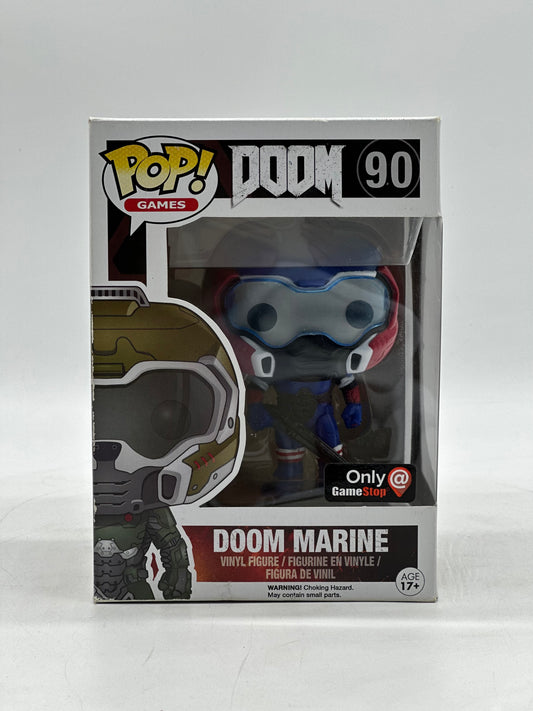 Pop! Games Doom 90 Doom Marine Only GameStop