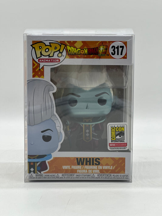 Pop! Animation Dragon Ball Z 317 Whis 2018 San Diego Cómic Con International Limited Edition Exclusive