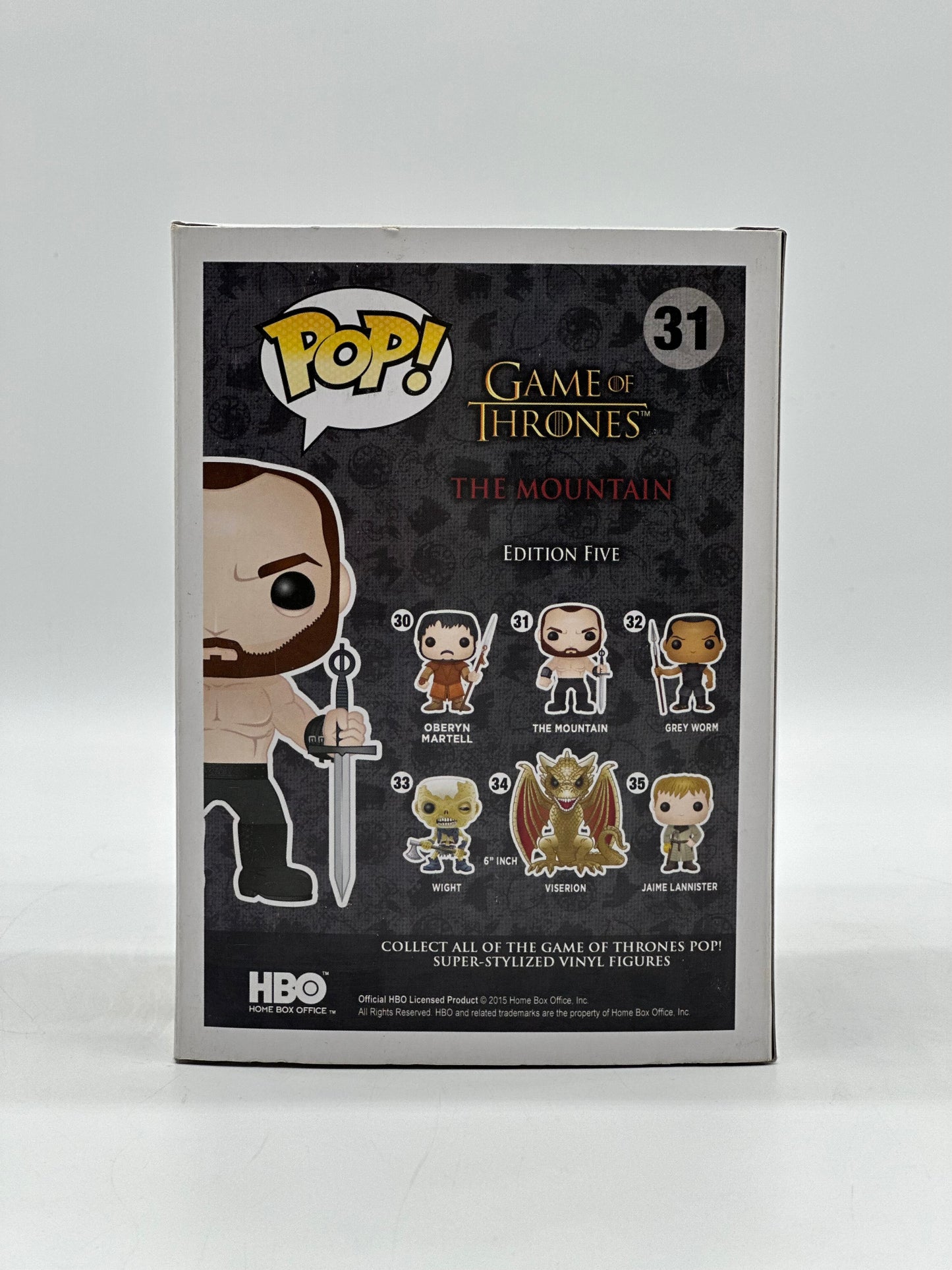 Pop! Game Of Thrones 31 The Mountain