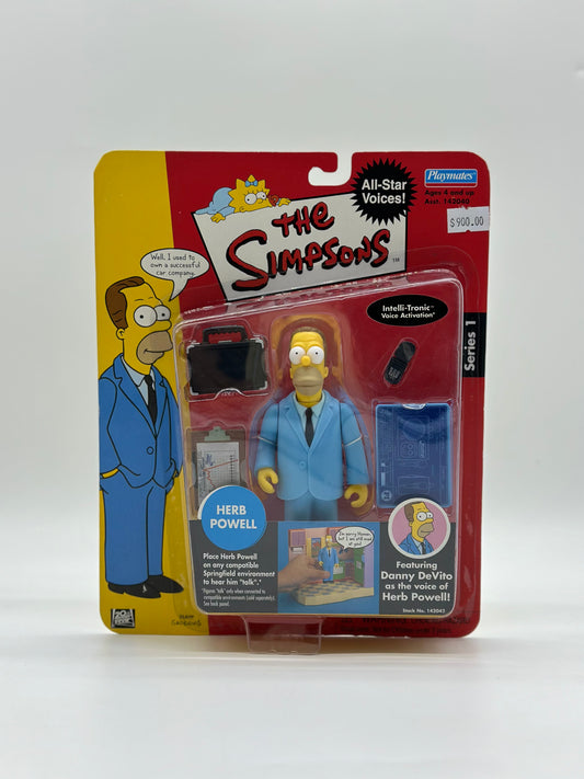 The Simpsons World Of Springfield Interactive Figure Herb Powell