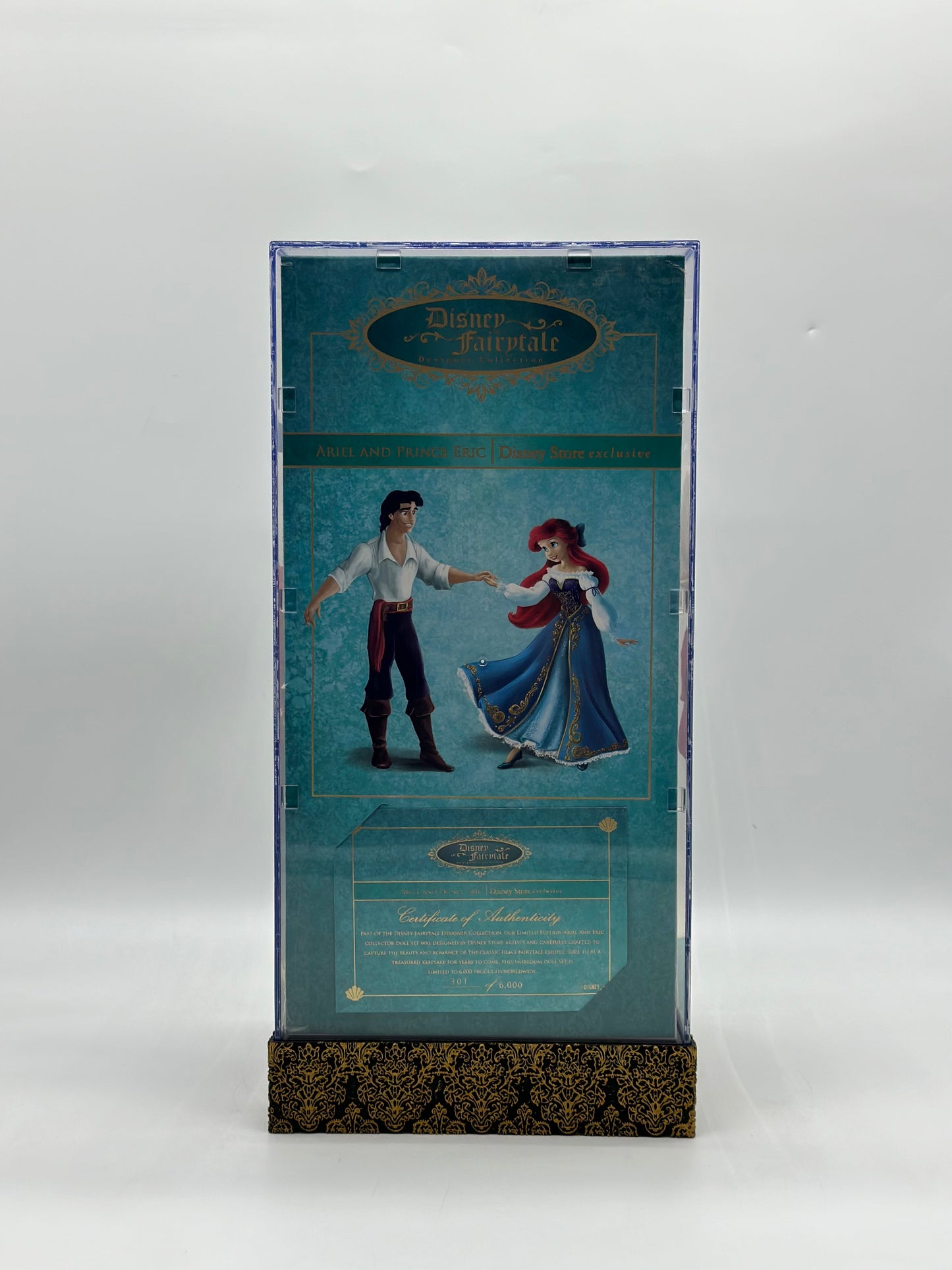 Disney Fairytale Designer Collection Ariel And Prince Eric Limited Edition Doll Set