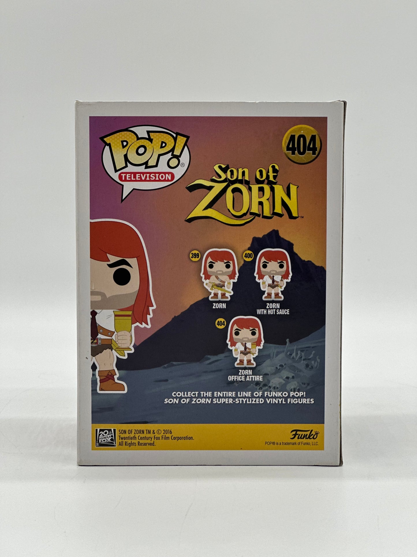 Pop! Television Son Of Zorn 400 Zorn Office Attire HotTopic Exclusive