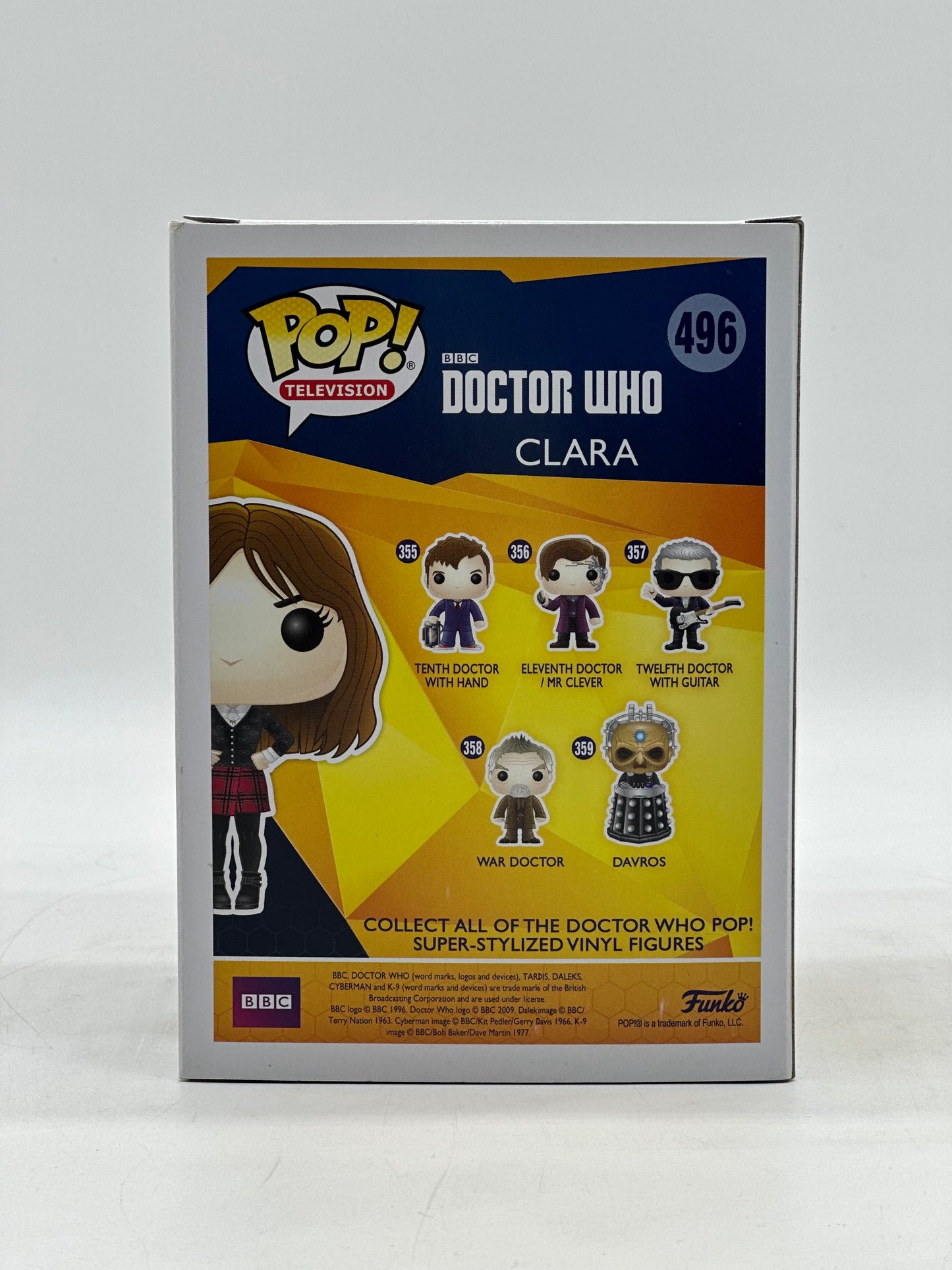 Pop! Television BBC Doctor Who 496 Clara 2017 Summer Convention Exclusive