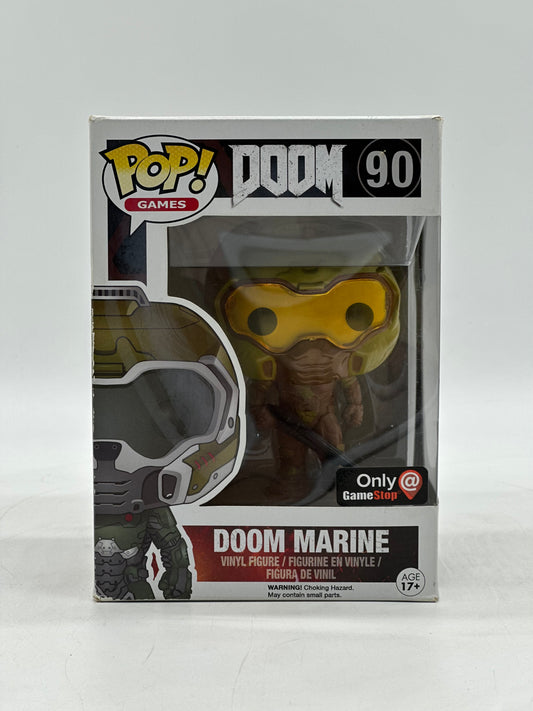 Pop! Games Doom 90 Doom Marine Only GameStop