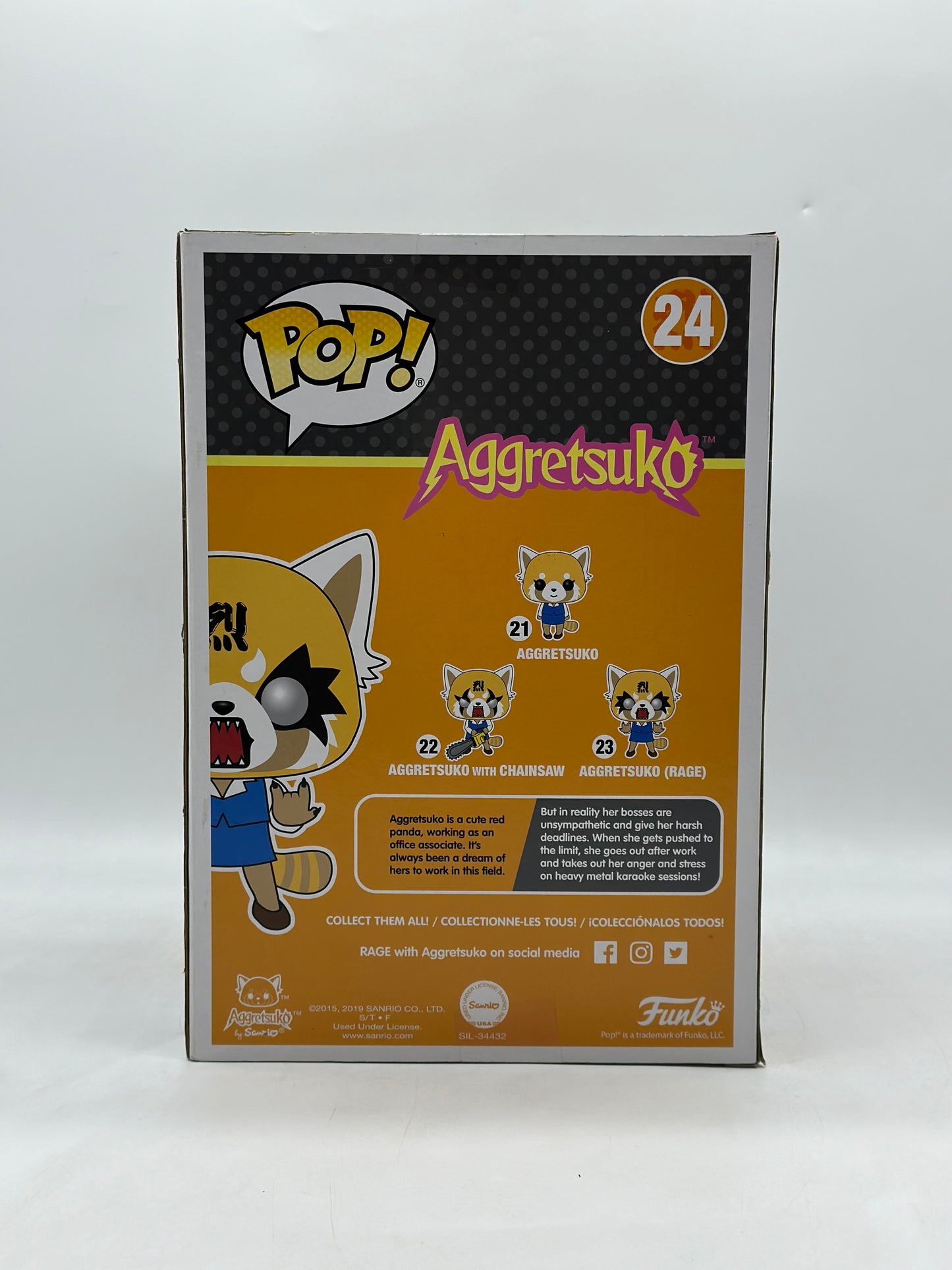 Pop! Aggretsuko 24 Aggretsuko 10’Inch Only At Target