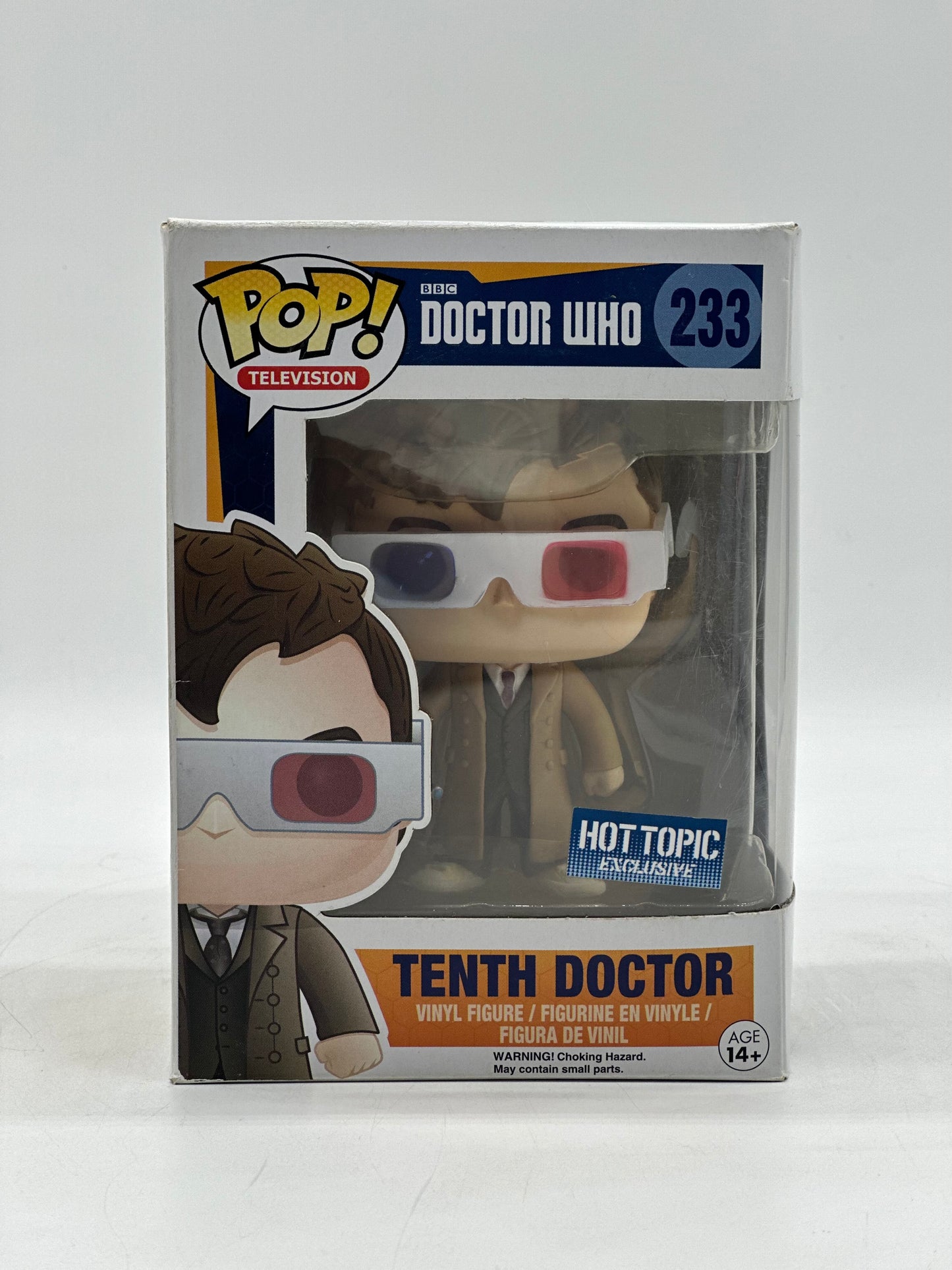 Pop! Television BBC Doctor Who 233 Tenth Doctor HotTopic Exclusive