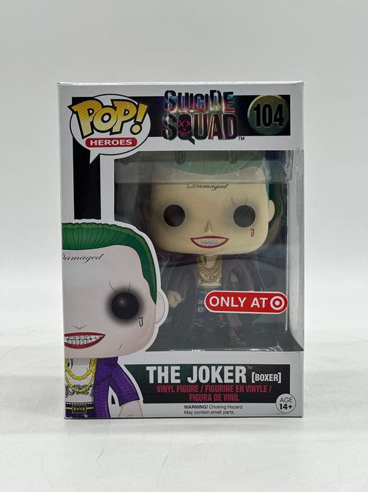 Pop! Heroes Suicide Squad 104 The Joker (Boxer) Only At Target