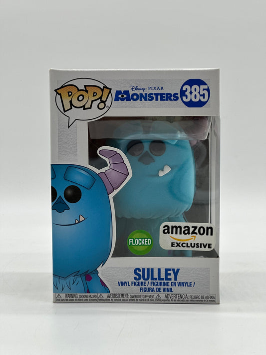 Pop! Disney Pixar Monsters 385 Sulley Flocked Amazon Exclusive