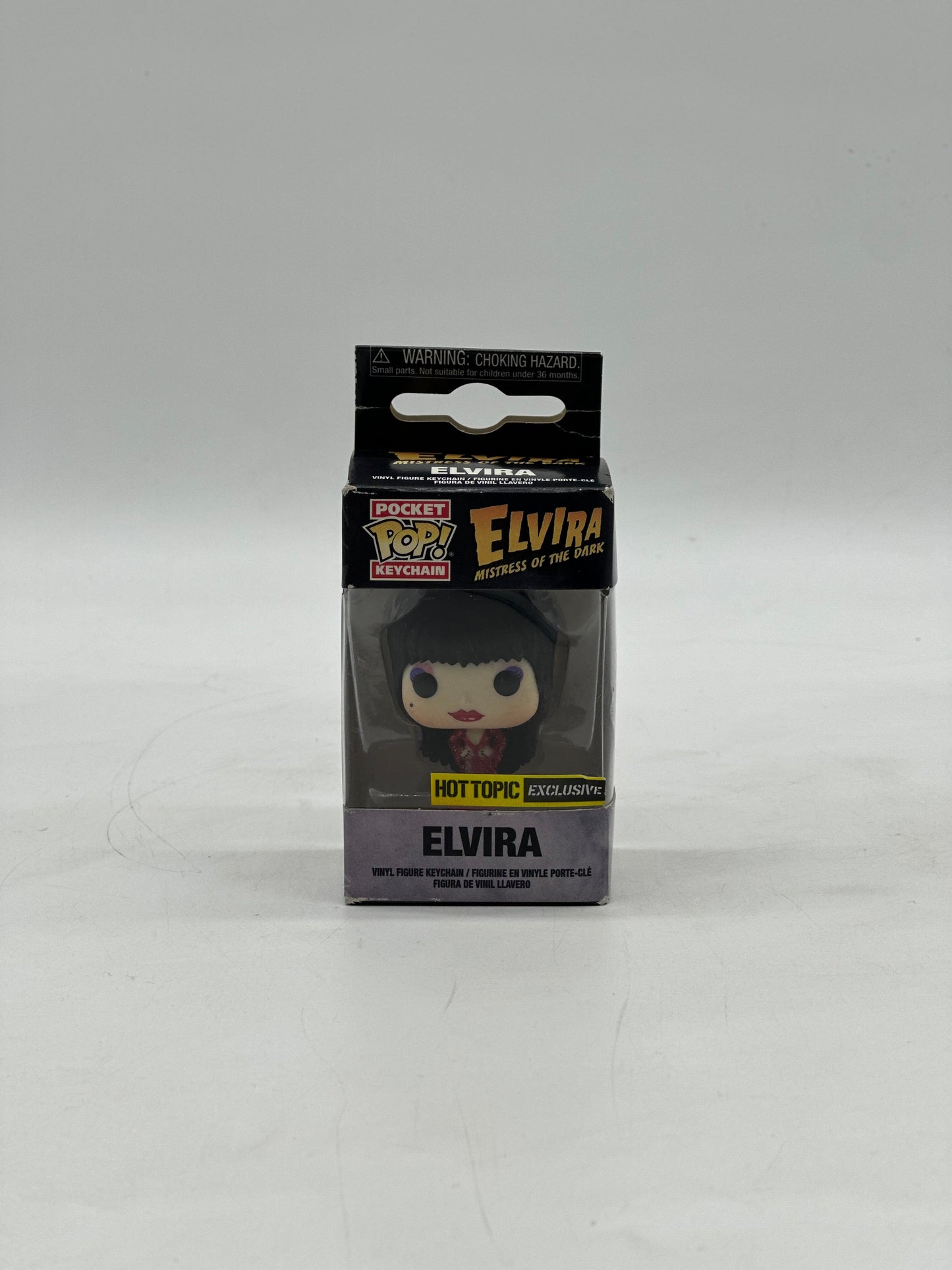 Pocket Pop! Keychain Elvira Mistress Of The Dark Elvira HotTopic Exclusive