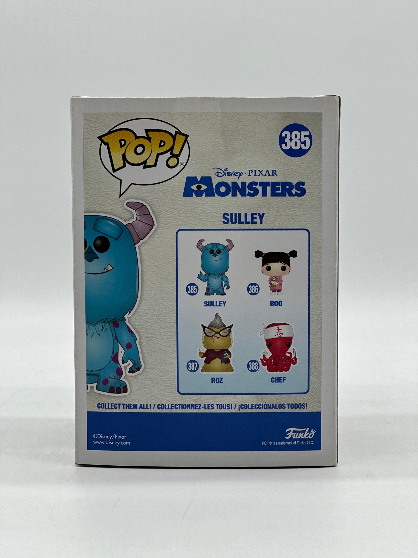 Pop! Disney Pixar Monsters 385 Sulley Flocked Amazon Exclusive