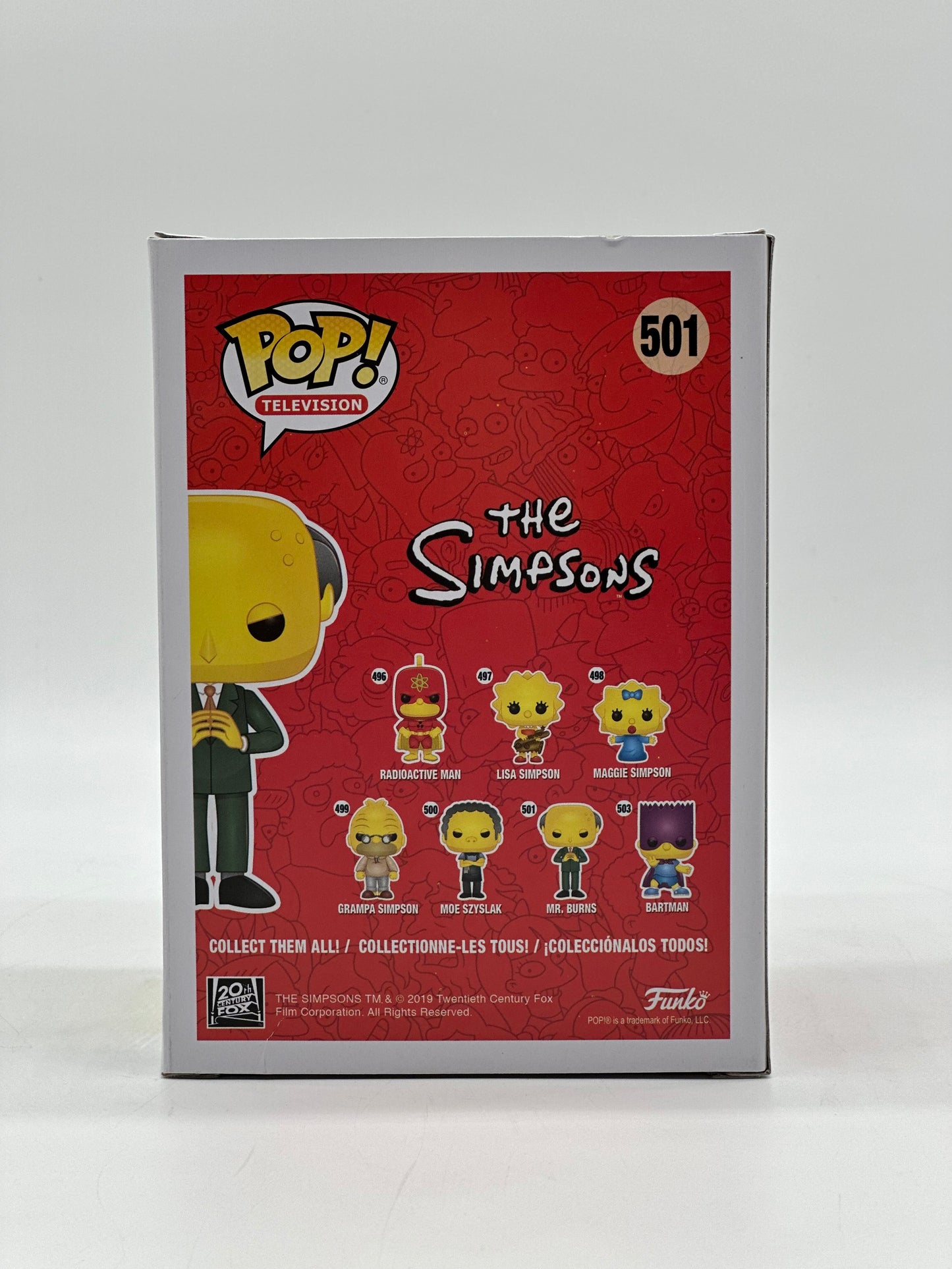 Pop! Television The Simpsons 501 Mr. Burns