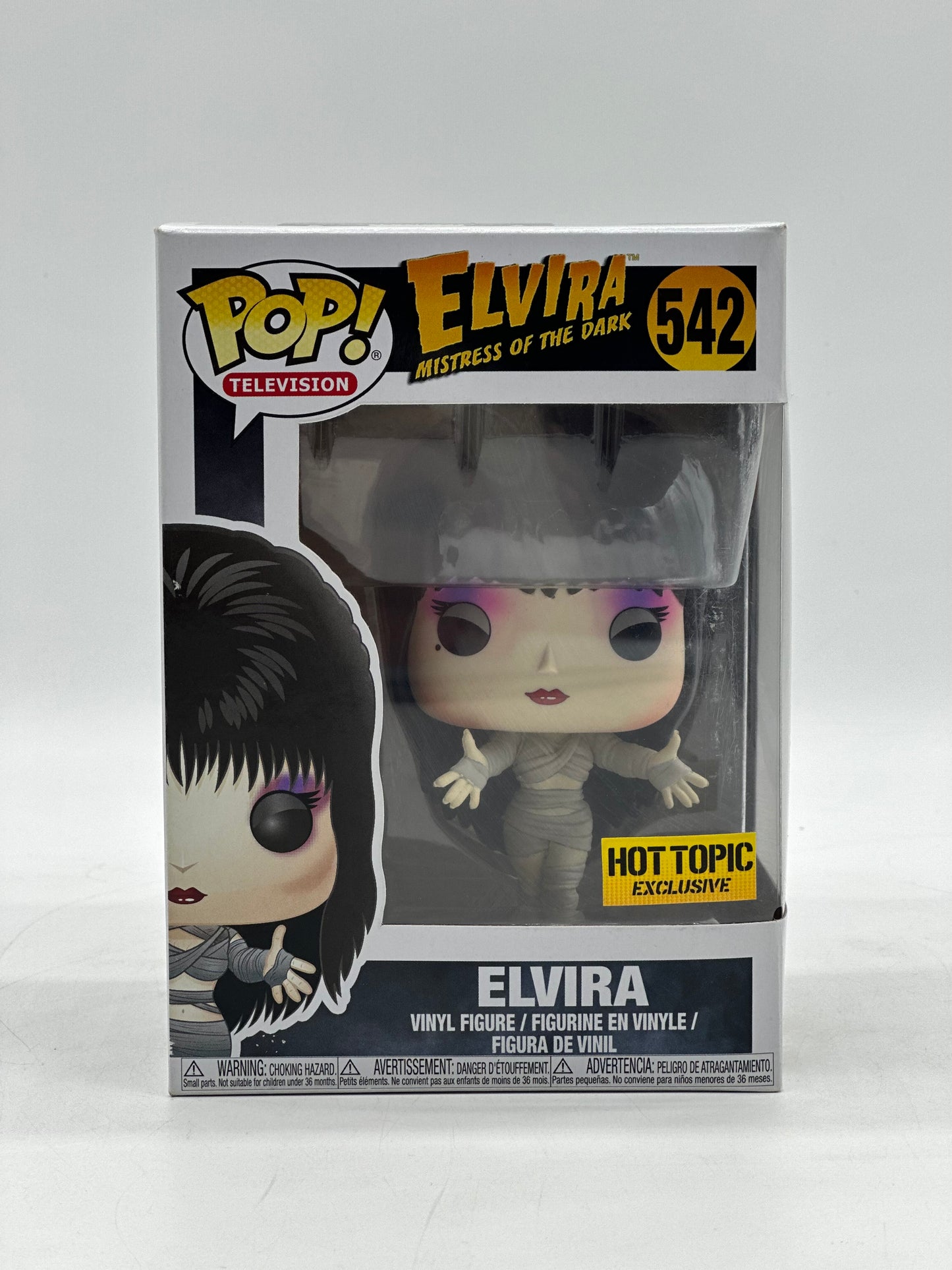 Pop! Television Elvira Mistress Of The Dark 542 Elvira HotTopic Exclusive