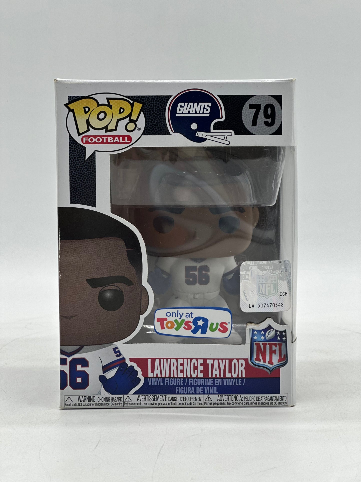 Pop! Football Giants 79 Lawrence Taylor NFL Only At ToysRUs