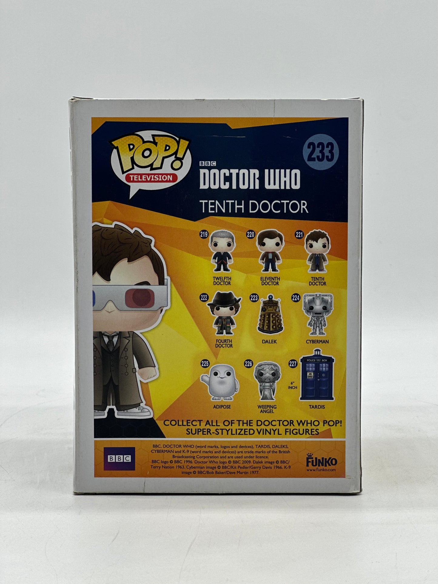 Pop! Television BBC Doctor Who 233 Tenth Doctor HotTopic Exclusive