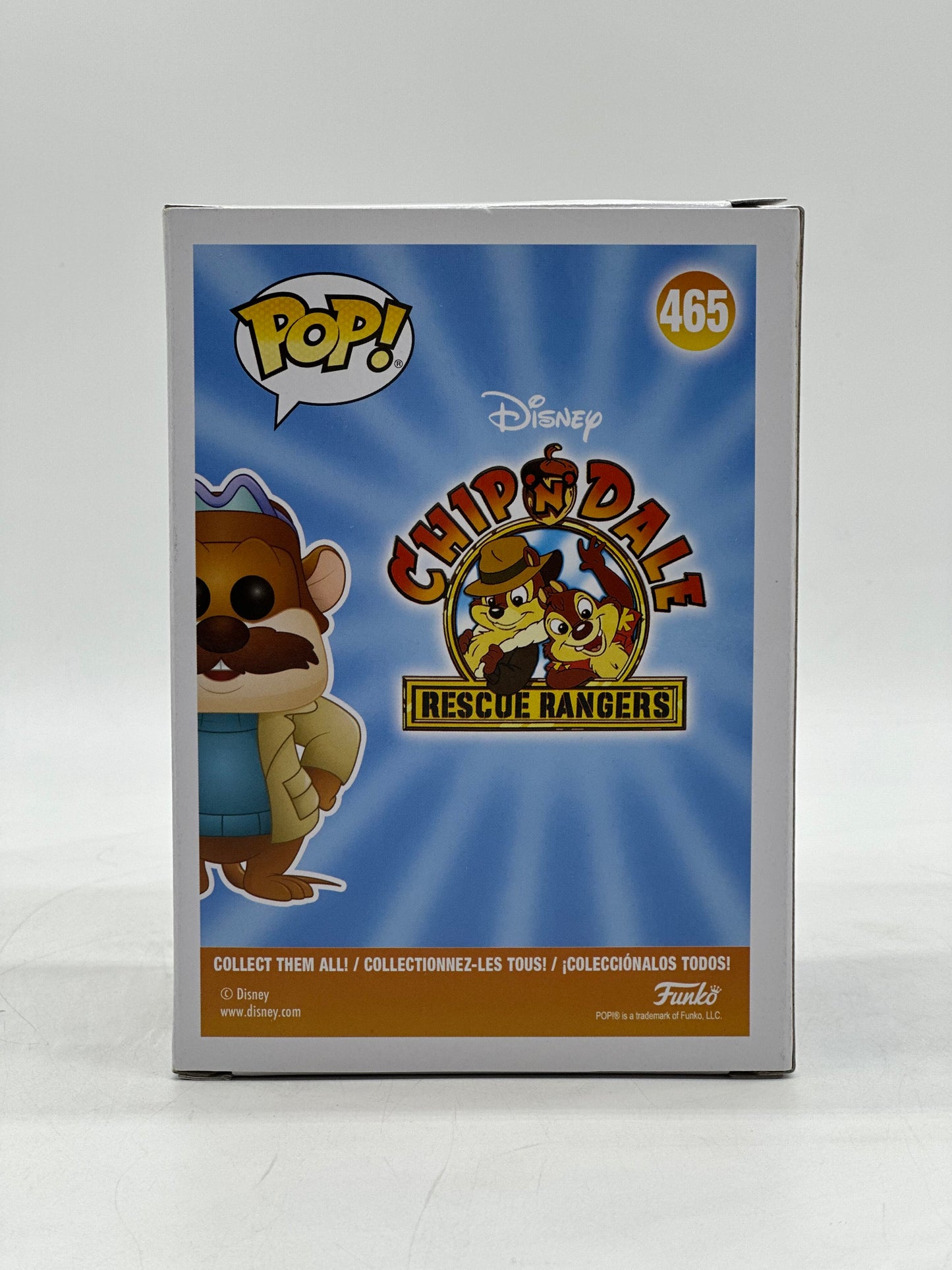 Pop! Disney Chip N Dale Rescue Rangers 465 Monterey Jack Only GameStop Chase Limited Edition