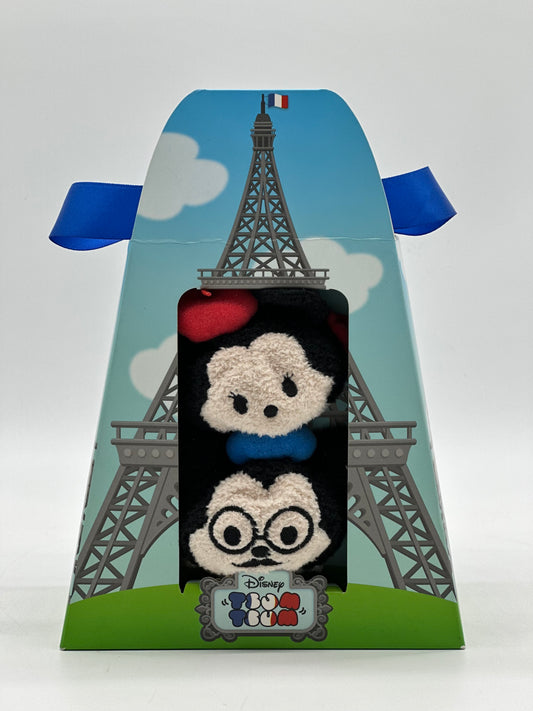 Tsum Tsum France Mickey &amp; Minnie Mouse Set Plush Mini