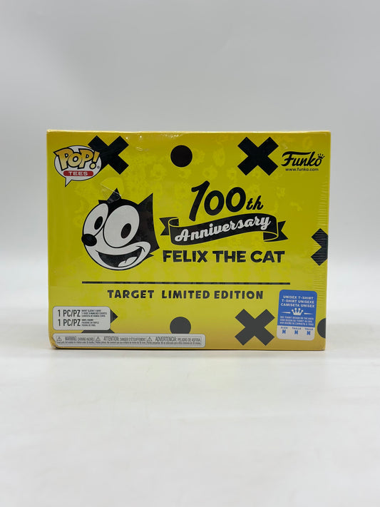 Pop! Tees 100Th Anniversary Felix The Cat Collectors Edition Box Target Exclusive Talla M