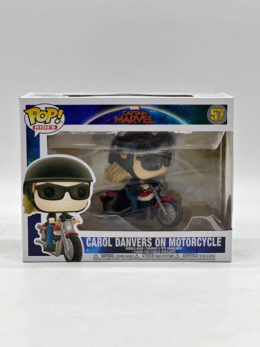 Pop! Rides Marvel Captain Marvel 57 Carol Danvers On Motorcycle