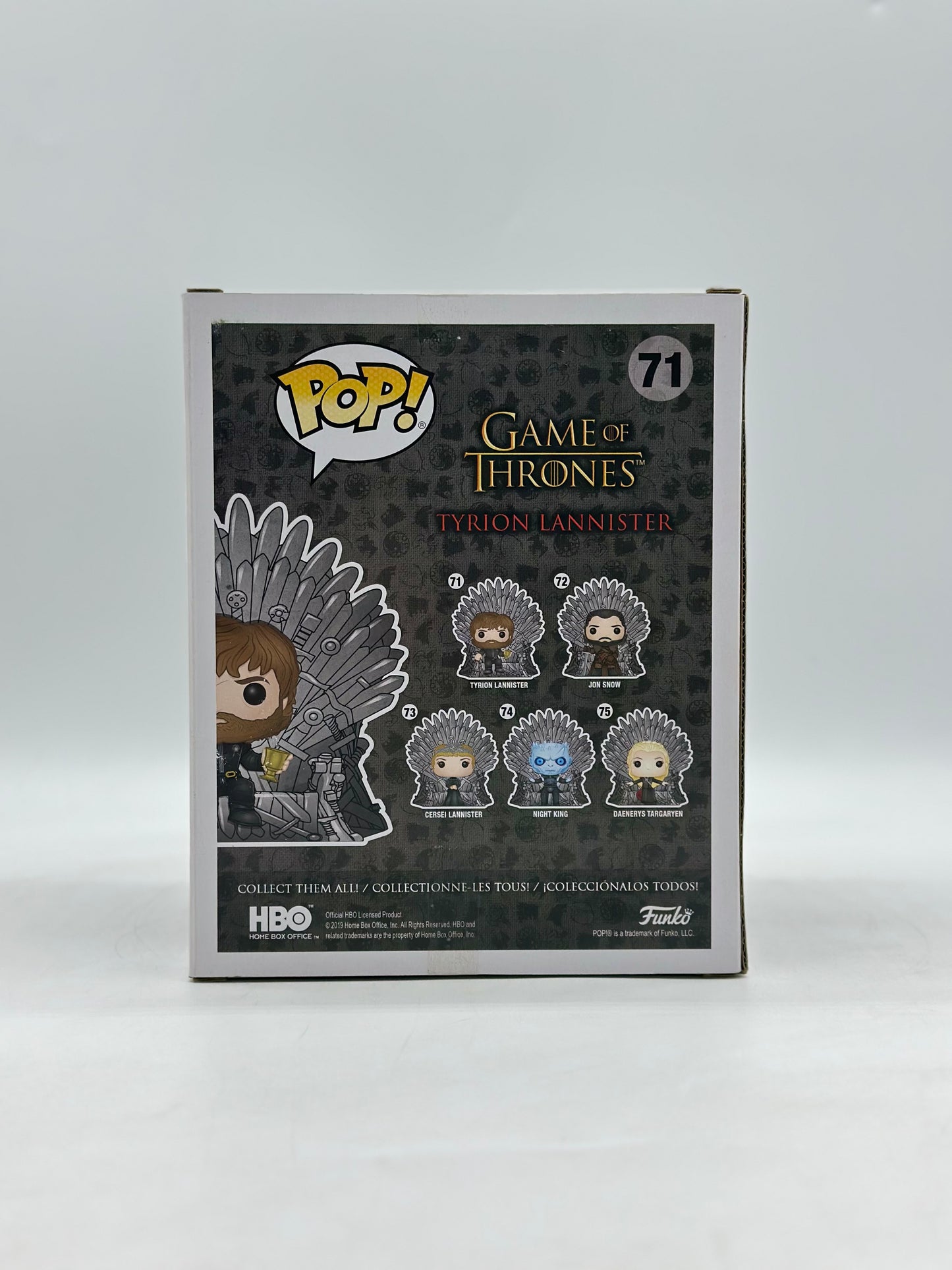 Pop! Game Of Thrones 71 Tyrion Lannister 8’Inch