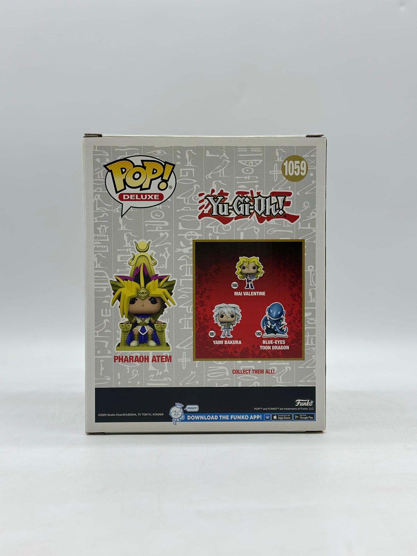 Pop! Deluxe Yu-Gi-Oh! 1059 Pharaoh Atem 25TH Anniversary 8’Inch