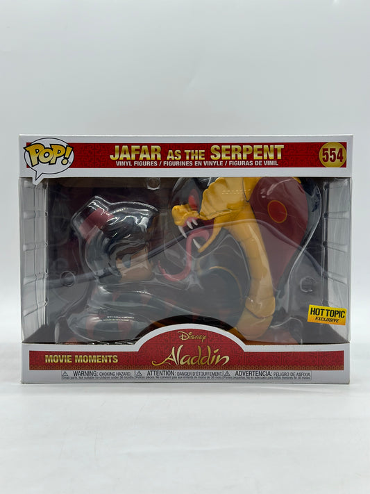 Pop! Movie Moments Disney Aladdin 554 Jafar As The Serpent HotTopic Exclusive