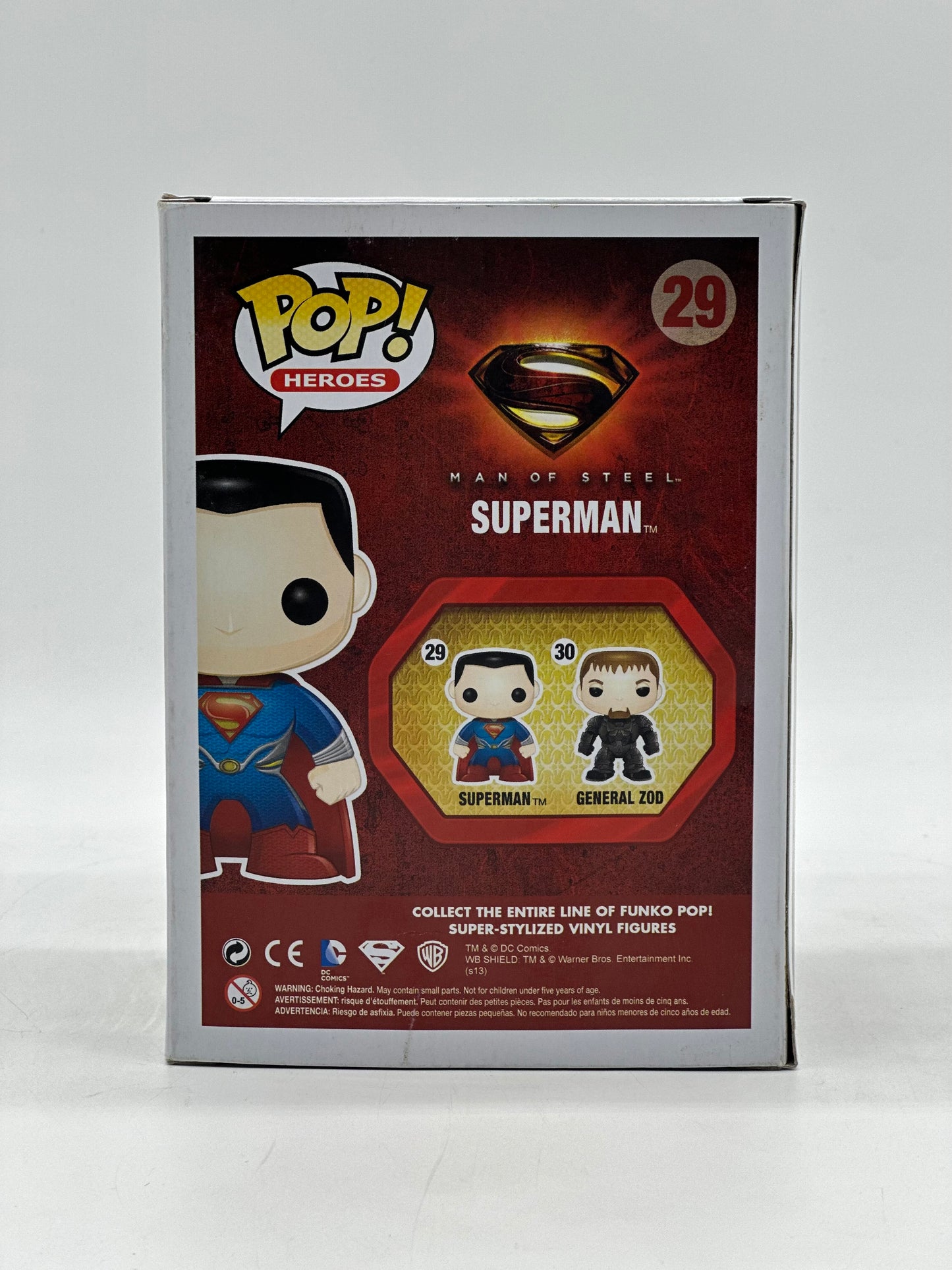 Pop! Heroes Super Man Man Of Steel 29 Superman