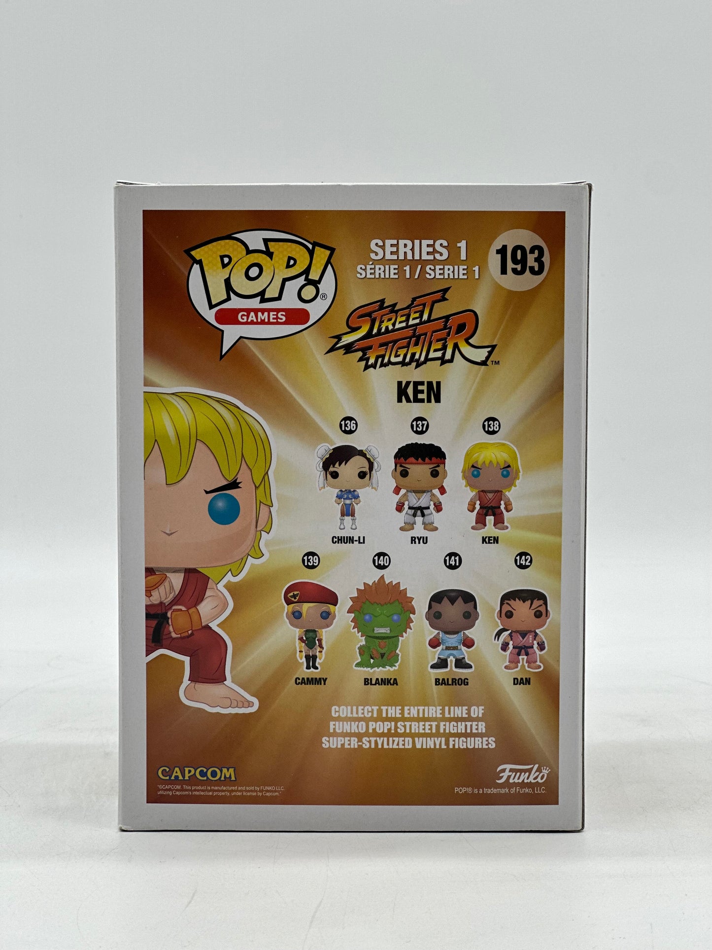 Pop! Games Street Fighter 193 Ken Only ToysRUs