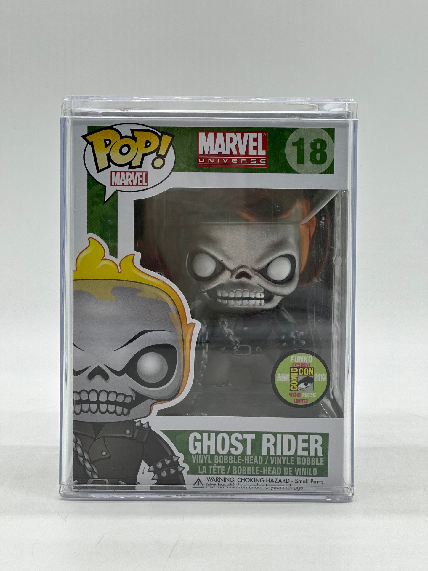 Pop! Marvel Marvel Universe 18 Ghost Rider San Diego Comic Con 2013 480 Piece Limited Exclusive