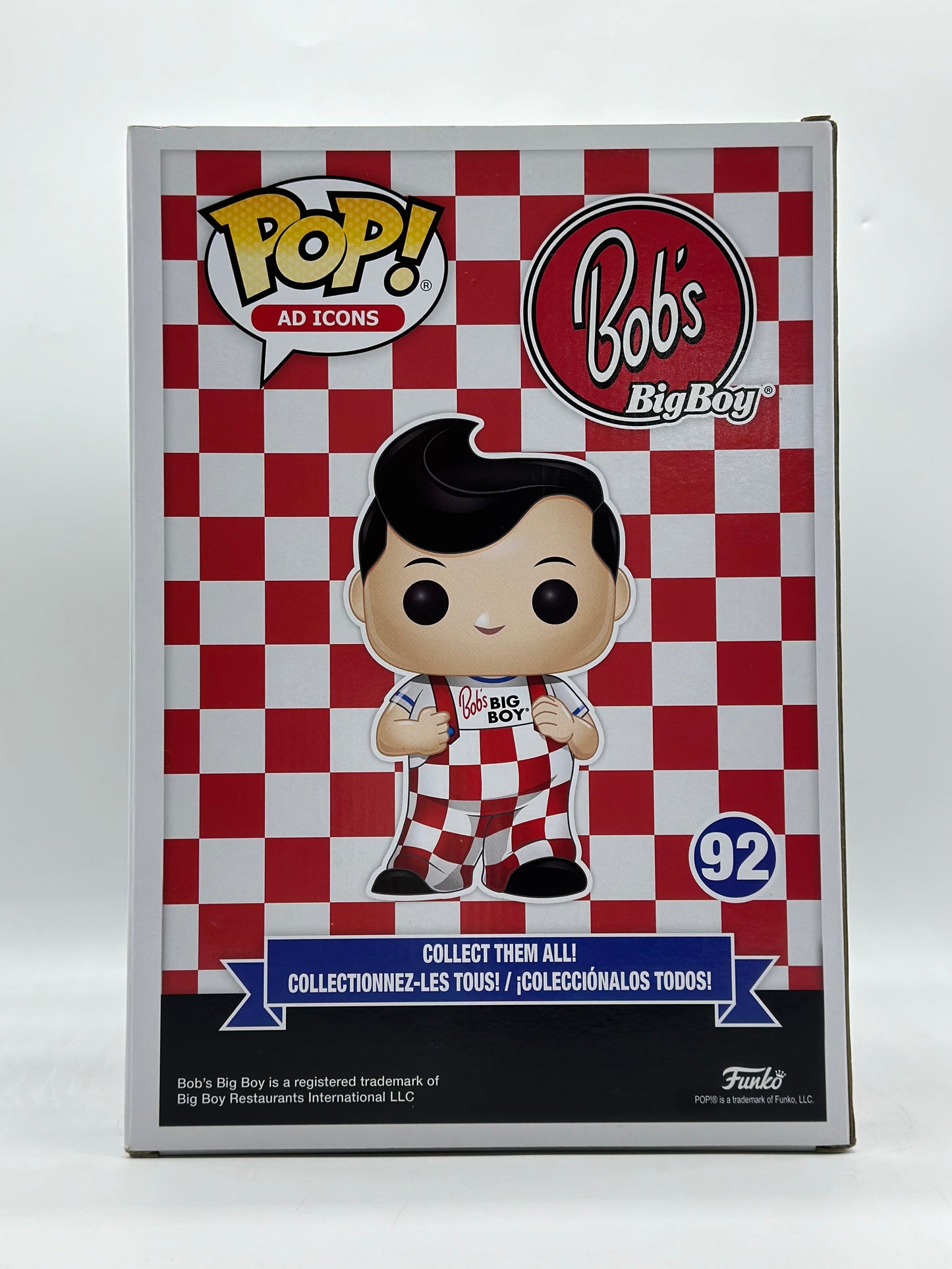 Pop! Ad Icons Bob’s Big Boy 92 Big Boy Funko Shop Limited Edition 10’Inch