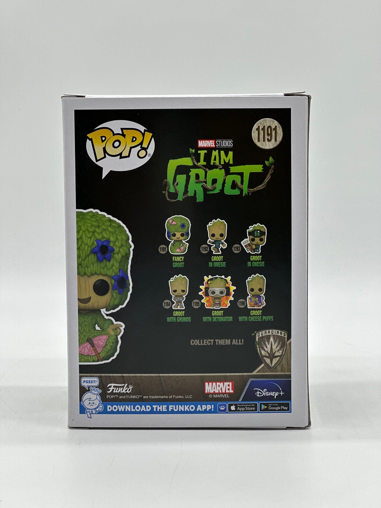 Pop! Marvel Studios I Am Groot 1191 Fancy Groot