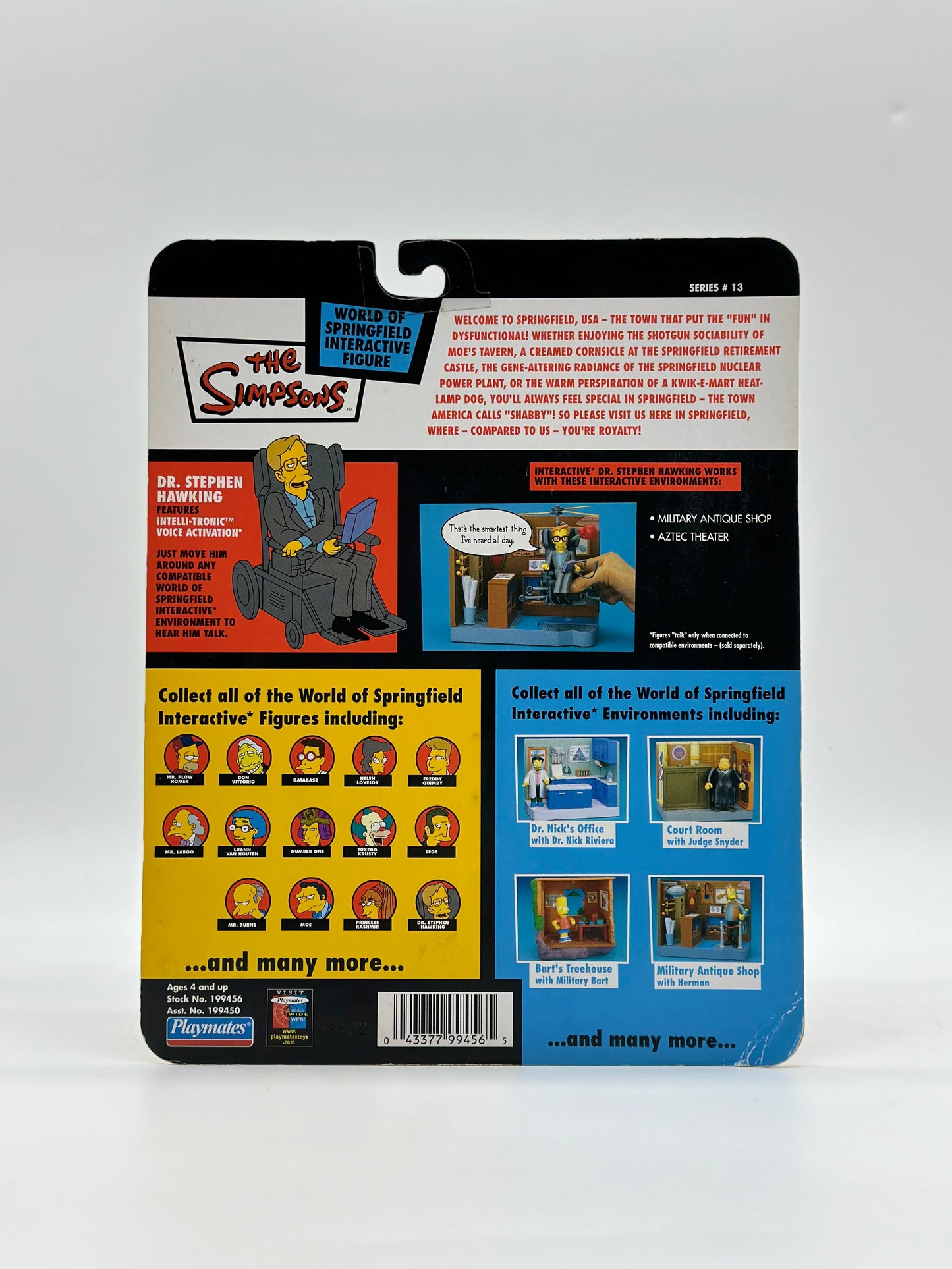The Simpsons World Of Springfield Interactive Figure Dr. Stephen Hawking