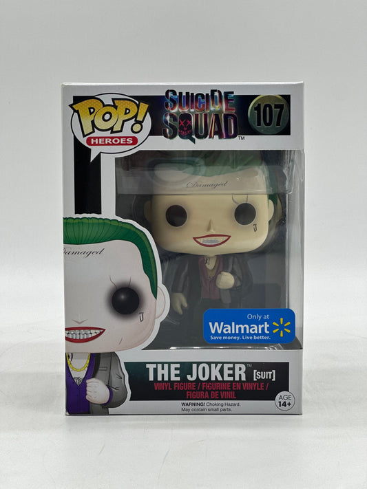 Pop! Heroes Suicide Squad 107 The Joker (Suit) Only At Walmart