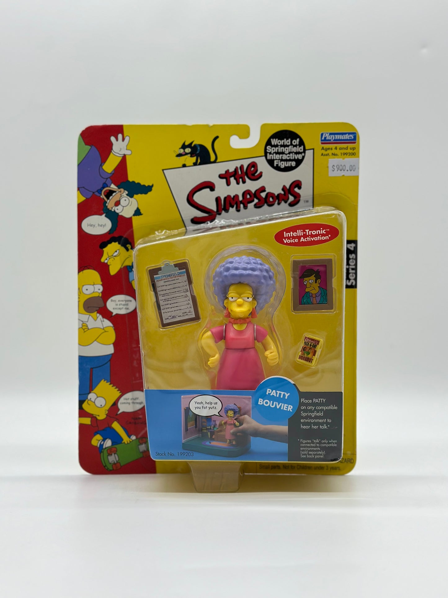 The Simpsons World Of Springfield Interactive Figure Patty Bouvier