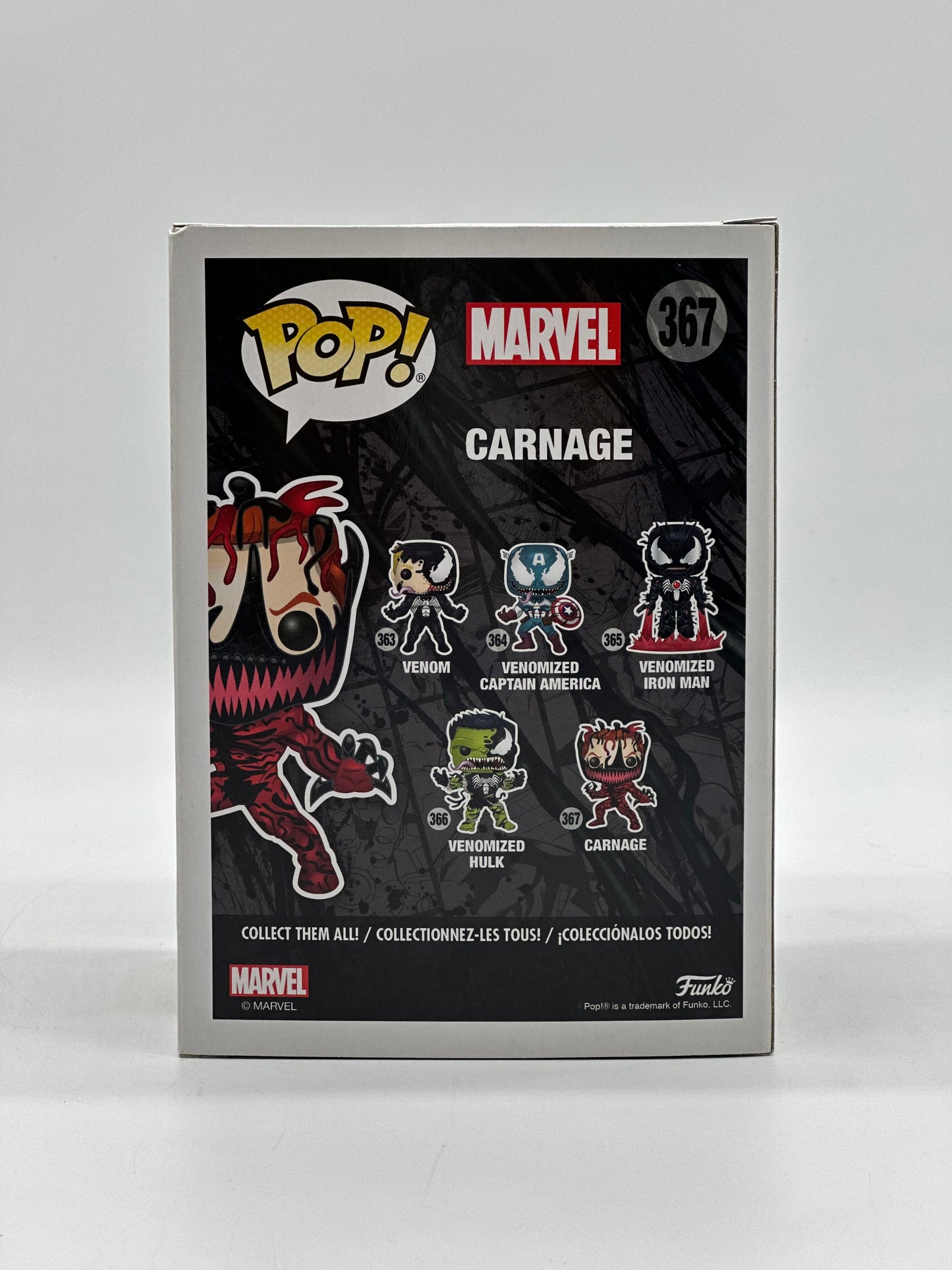 Pop! Marvel Venom 367 Carnage