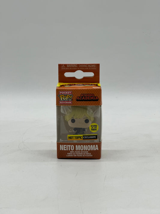 Pocket Pop! Keychain My Hero Academia Neito Monoma Glows In The Dark HotTopic Exclusive