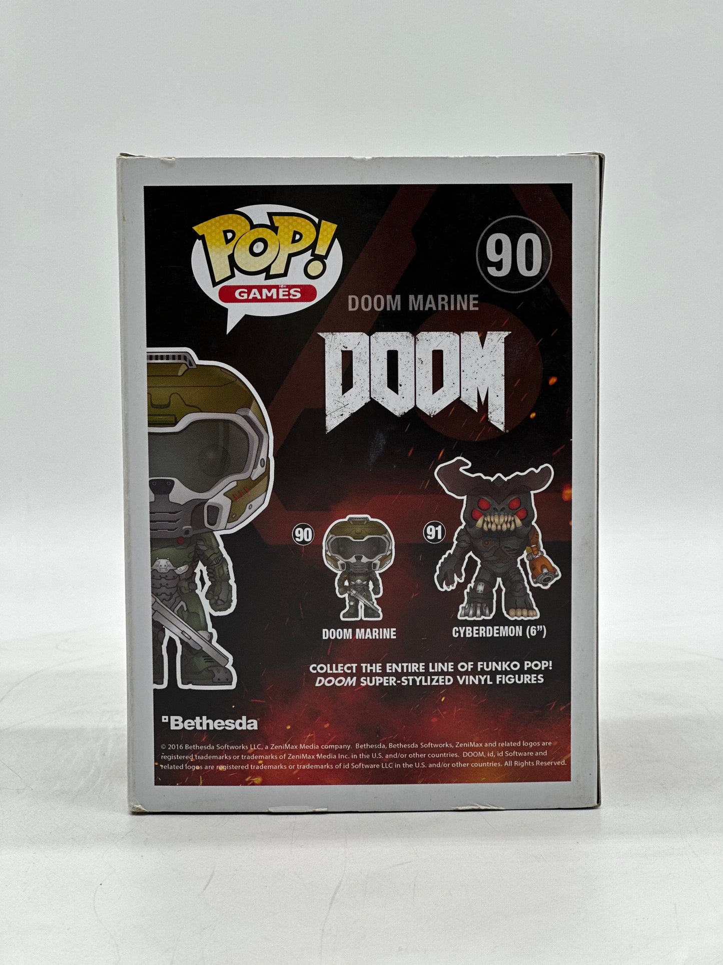 Pop! Games Doom 90 Doom Marine Only GameStop