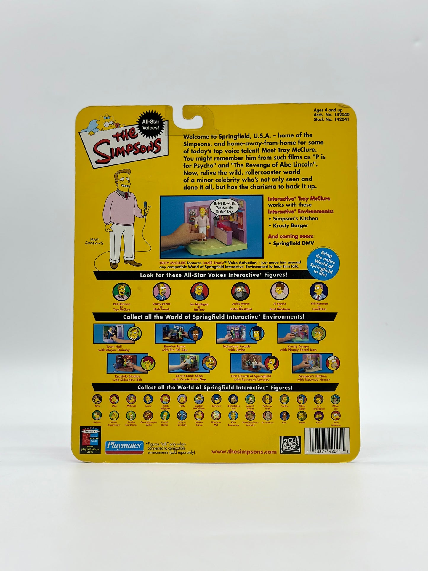 The Simpsons World Of Springfield Interactive Figure Troy McClure