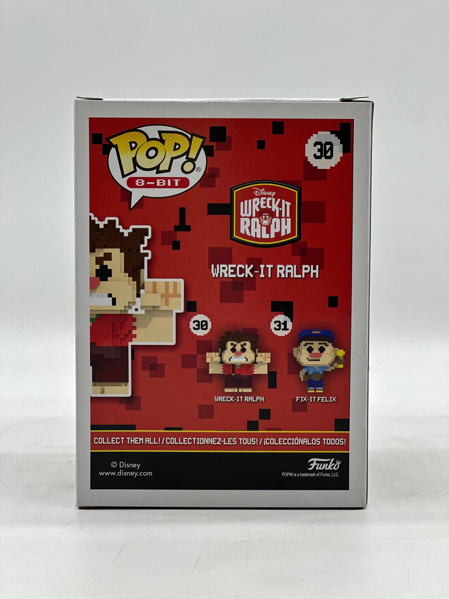 Pop! 8-Bit Disney Wreck-It Ralph 30 Wreck-It Ralph 2018 Summer Convention Limited Edition